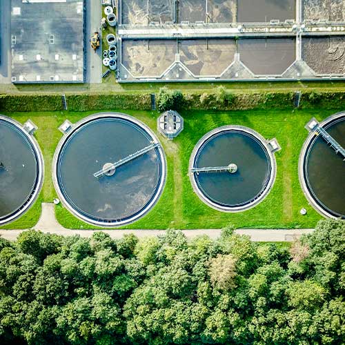 Efficient pH adjustment in environmental applications